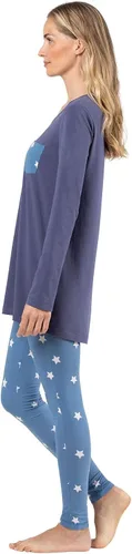 Miniatura 3 de Addison Meadow - Pijama para mujer, camiseta de manga larga y leggings para dormir