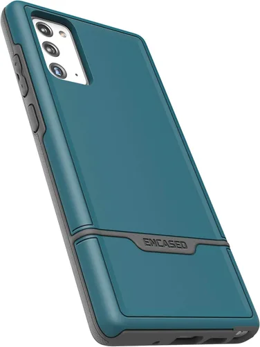 Miniatura 8 de ENCASED Funda resistente para Galaxy Note 20 (2020 Rebel Armor) de grado militar, cubierta protectora resistente (Samsung Note 20), azul turquesa
