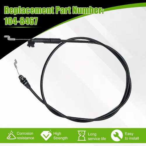 Miniatura 3 de 104-8676 Cable de freno para cortadoras de césped recicladoras Toro de 22 pulgadas Compatible con 20013, 20014, 20017, 20018, 20031, 20041, 20047