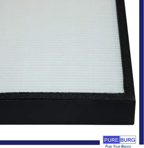 Miniatura 3 de PUREBURG Filtro de repuesto compatible con purificadores de aire Rabbitair BioGS BioGP SPA-421A SPA-582A, H13 True HEPA Air Clean Dust PM2.5 Olor