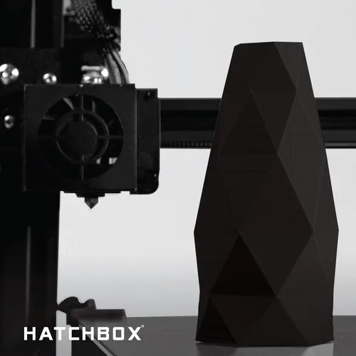 Miniatura 7 de HATCHBOX Filamento de impresora 3D PLA negro de 1.75mm, carrete de 1 KG (2.2 libras), precisión dimensional +/- 0.03 mm, filamento de impresión 3D