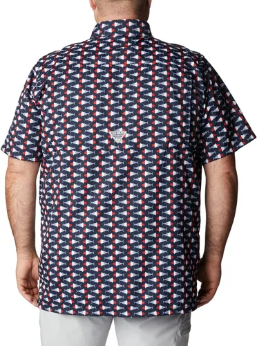 Miniatura 7 de PFG Super Slack Tide Camp - Camiseta para hombre, color gris