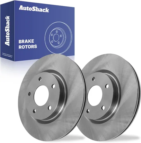 Miniatura 10 de AutoShack 11.65" (296 mm) Rotores de Freno Ventilados Delanteros Recubiertos de Repuesto para 2007-2013 Nissan Altima Juego de 2 Piezas ArmorStop