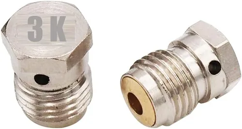 Miniatura 5 de Universal 1.8K 3K 5K 7.5K HPA Burst Disk 3/8-24 UNF Unificado de Cobre Paintball Regulador de Tanque de Aire Comprimido Discos de Ráfaga