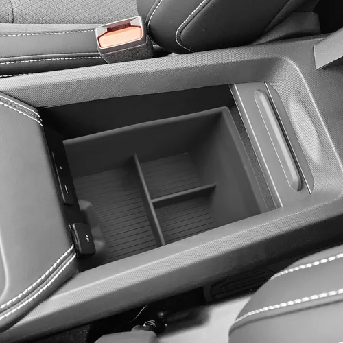 Miniatura 19 de SHAOHAO para Ford Maverick 2024 2025 Organizador de Consola Central, Compatible con Accesorios Ford Maverick 2022 2023 2024 2025 XL, XLT, Lariat