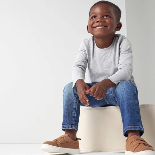 Miniatura 6 de Gerber Baby Toddler Straight Leg Stretch Denim Jeans