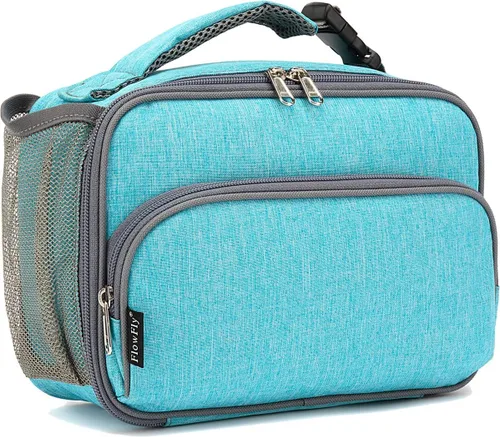 Miniatura 41 de FlowFly Lonchera para niños, bolsa suave aislada, mini hielera para el regreso a clases, kit de bolsa térmica para comidas, para niñas, niños, Avión