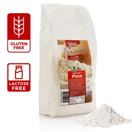 Miniatura 2 de Harina sin gluten, harina de pizza, sin lactosa, 2.2 libras, todo natural, mezcla de harina y almidón multiusos, para hornear pizza, pan y pasta
