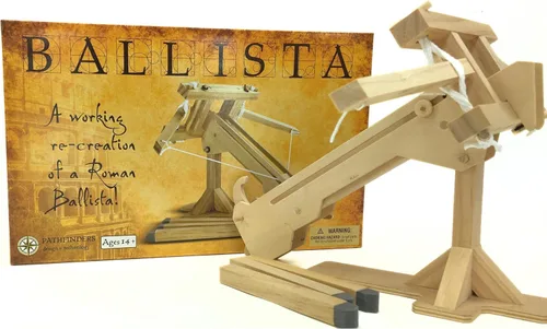 Pathfinders Kit STEM - Ballesta romana Balista | Kits de ciencia para niños de 8 a 10 años de 10 a 14 años | Kits de tallo para niños de 12 a 14