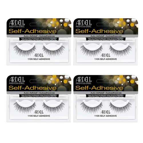 Miniatura 7 de Ardell Demi Wispies - Pestañas postizas autoadhesivas, reutilizables, ligeras, de aspecto natural, no necesita pegamento, paquete de 4