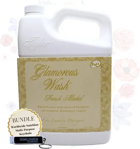 Miniatura 22 de Worldwide Nutrition Paquete Compatible con Tyler Glamorous Wash Diva Detergente Líquido para la Ropa - Lavable a Mano y a Máquina Detergente