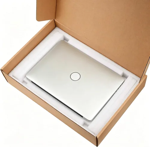 Miniatura 5 de Caja de envío para portátil segura con espuma de protección, se adapta a la mayoría de tamaños de pantalla de Ultrabook o portátil (actualizada)