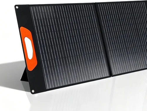 Miniatura 9 de Panel solar plegable portátil de 20 W, cargador solar de 3 pliegues con salidas USB QC3.0 y CC, cargador de panel solar impermeable lPx4