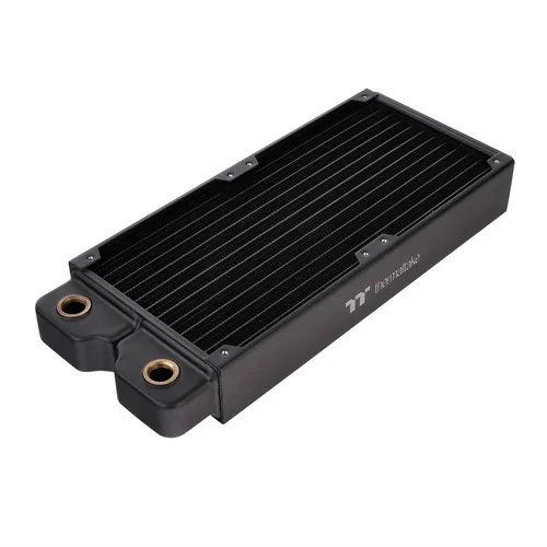 Miniatura 7 de Thermaltake Pacific DIY Sistema de refrigeración líquida Clm240 1.575 in Aletas gruesas de alta densidad Tubos de cobre de doble fila Radiador