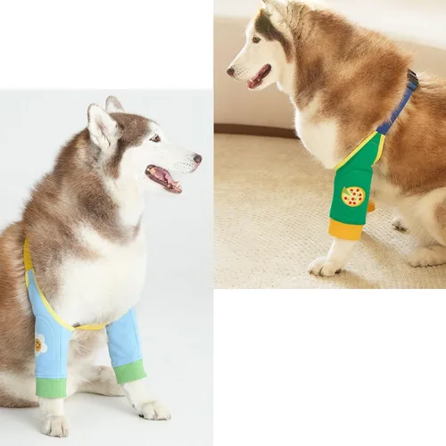 Miniatura 6 de Dog Recovery Sleeve with Paded, Dogs Front Leg Sleeves After Surgery, Elbow Protector for Small Medium Large Dogs, Puppy Joint Brace Prevent Licking