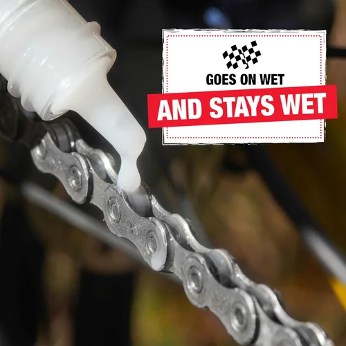 Miniatura 3 de Finish Line Lubricante de cadena de bicicleta húmeda de cerámica – Lubricante avanzado de carreras con revestimiento de cerámica, fórmula