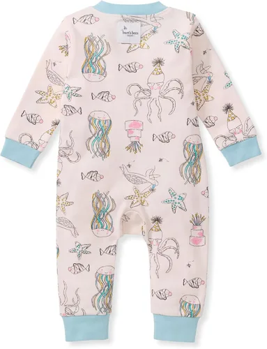 Miniatura 12 de Burt's Bees Baby - Pijama de una pieza para bebé, mameluco para dormir y jugar, algodón 100% orgánico, cremallera frontal