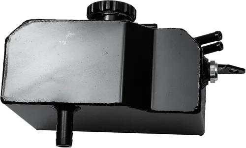 Miniatura 4 de Tanque de depósito de expansión de refrigerante de aluminio con tapa para 2006-2015 Mazda MX-5 Miata Expansion Mk3 NC 2.0L L4 Gas Negro