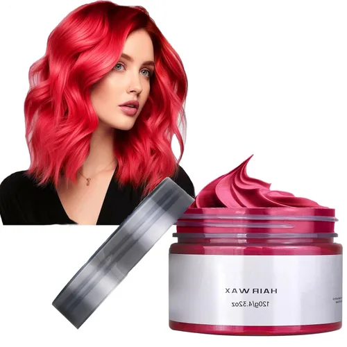 Miniatura 12 de Cera temporal de color dorado para el cabello, color rubio para hombres y mujeres, cera de tinte para el cabello, arcilla lavable para niñas de 4