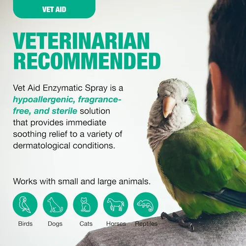 Miniatura 4 de Spray para el cuidado de heridas de animales – Cuidado de heridas de mascotas – Spray salino para el cuidado de mascotas – Soporta dermatitis