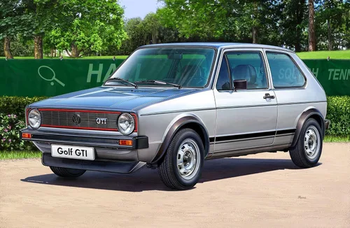 Miniatura 10 de Revell 1: 24 Escala VW Golf 1 GTI Modelo Kit