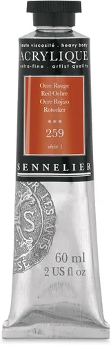 Miniatura 92 de Sennelier Acrílico para artistas extrafinos, 2.0 fl oz, luz verde cromo S3
