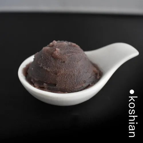 Miniatura 8 de chaganju Pasta de Frijoles Rojos, Granos de Adzuki, Pastel de Arroz Japonés Mochi Anko, Colado KOSHIAN -VEGANO Y SIN GLUTEN 17.6OZ (500g)