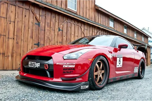 Miniatura 7 de JDM - Gancho de remolque para parachoques delantero y trasero de aluminio para Nissan 370Z GTR Juke Infiniti G37 QX70 FX35 Rojo