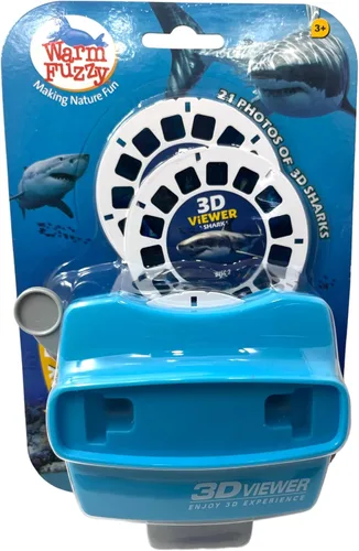Miniatura 8 de WARM FUZZY Toys 3D Viewfinder (Aligator) - Visor para niños y adultos, juguetes clásicos, visor de diapositivas, visor de carrete 3D, retro