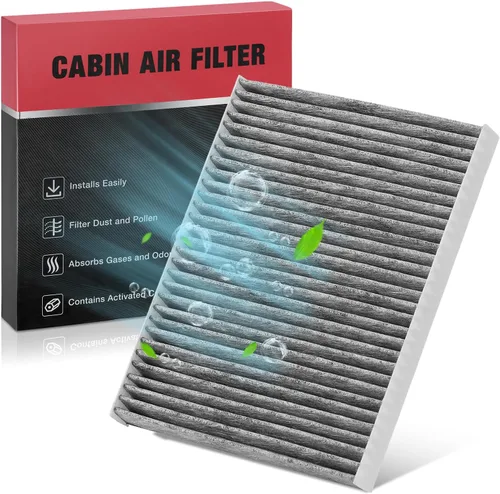 Miniatura 8 de BDFHYK 2 filtros de aire de cabina CF10136 con carbón activado compatibles con Chevy Uplander 2005-2009, Venture 2001-2005, compatibles con Buick