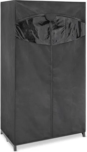 Miniatura 14 de Whitmor Armario de ropa portátil extra ancho - 60 pulgadas de ancho - Almacena ropa de temporada - Gris