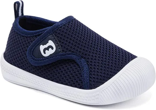 BMCiTYBM Zapatos de bebé para niños y niñas, zapatos para caminar para niños pequeños, zapatos ligeros antideslizantes para 6, 9, 12, 18, 24 meses