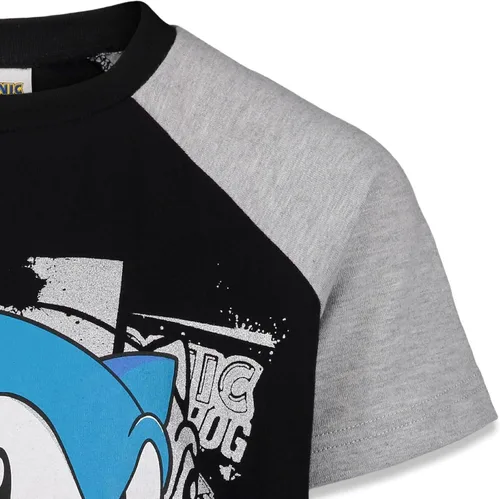 Miniatura 7 de SEGA Sonic The Hedgehog - Paquete de 2 camisetas para niños pequeños y grandes