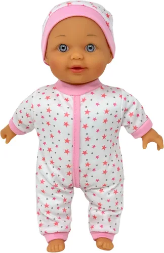 Muñecas de bebé que hablan de 12 pulgadas para niñas de 3 años – Muñeca interactiva de cuerpo suave para niños que pueden hablar, llorar, cantar y