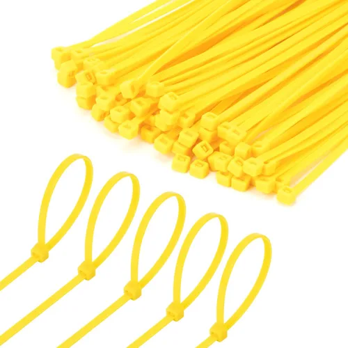 Miniatura 13 de Armpow Brida de cremallera púrpura de 6 pulgadas, 1000 unidades, 18 libras, brida de cremallera pequeña a media, brida de nailon PA66 resistente a