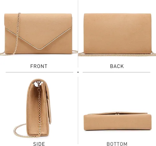 Miniatura 3 de Dasein - Cartera de mano para mujer formales para fiestas bodas cócteles bailes