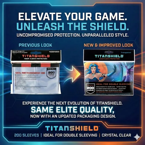 Miniatura 2 de TitanShield Fundas interiores transparentes y transparentes 1000 quilates Se adapta perfectamente a las fundas de tarjetas Compatible