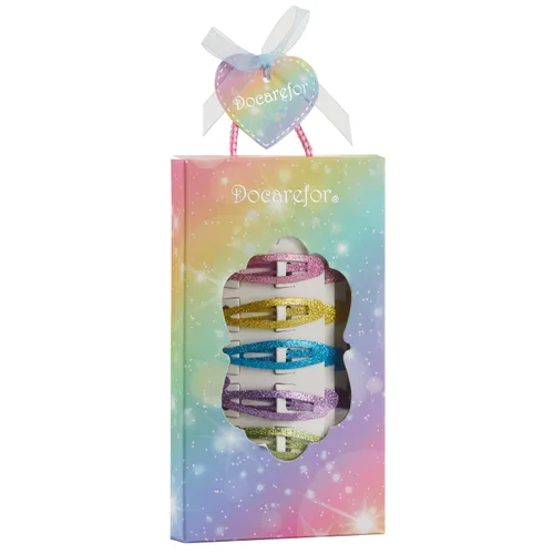 Miniatura 6 de 24 pinzas para el cabello para niñas, antideslizantes, de metal, a presión, para niños, adolescentes, mujeres, color caramelo sólido y brillante
