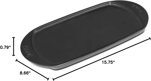 Miniatura 5 de Weber 6465 Plancha, negro, 57.0 in*26.0 in*48.0 in
