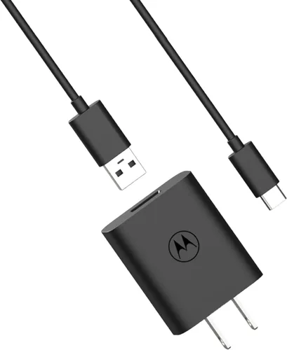 Miniatura 8 de Motorola TurboPower 20 QC3.0 Cargador con cable USB-A a USB-C de 6.6 pies para Moto G Play (2023/2024/2026), G Power (2022/2023), G 5G