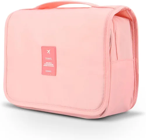 Miniatura 14 de Bolsa de aseo colgante Mossio - Organizador de viaje grande para cosméticos y maquillaje para hombres y mujeres con gancho resistente