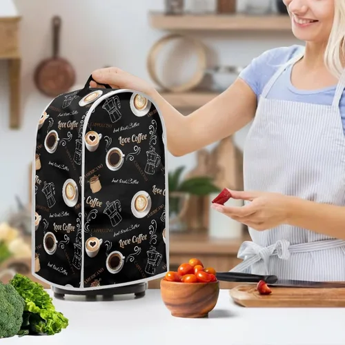 Miniatura 4 de Cubierta de tela para licuadora de café, cubierta de tela para mezcladores, cubierta de jugo duradera para la mayoría de licuadoras estándar