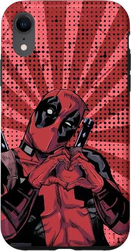 Miniatura 25 de Marvel Deadpool - Carcasa para iPhone 17, diseño de manos de cómic