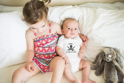 Miniatura 4 de AW Fashions Arrr Change Me Booty - Body divertido y adorable para recién nacido, ropa de bebé a la moda