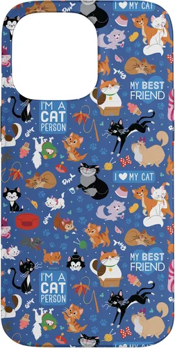 Miniatura 21 de Disney Carcasa para iPhone 17, diseño de gatos I Love My Cat