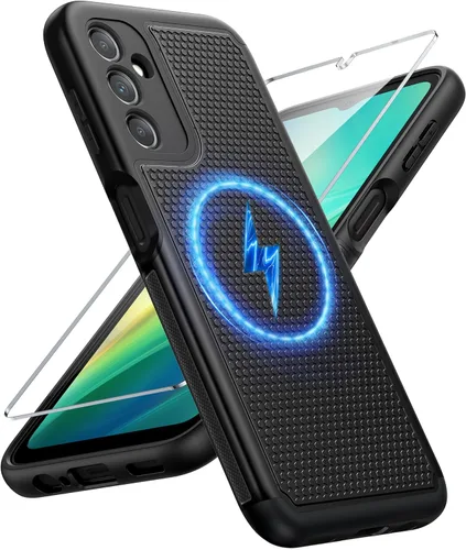 Miniatura 85 de FNTCASE Funda para teléfono Galaxy A14-5G: protección contra caídas de grado militar Samsung A14 5G, probada contra caídas de 14 pies, protector