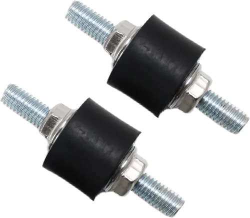 Miniatura 15 de Soportes de goma macho M8x23mm con tuercas de seguridad hembra, aisladores antivibración de 30x20mm, amortiguadores de choque para bombas de agua