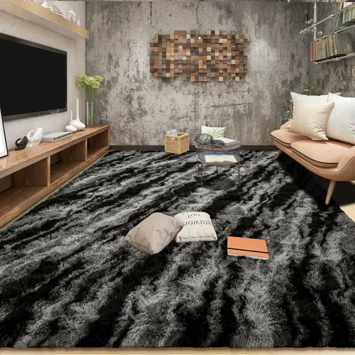 Miniatura 51 de Tepook Alfombras súper suaves y esponjosas para sala de estar, alfombras de área de 8 x 10 pies para dormitorio, alfombra moderna peluda, alfombras