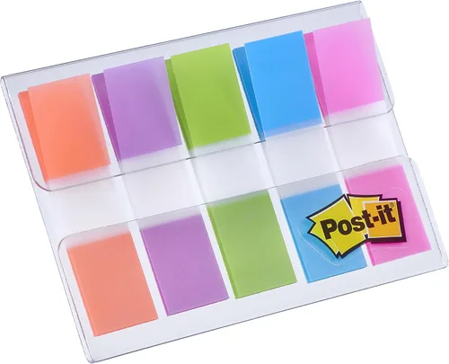 Miniatura 2 de Post-it 683-5CB2-EU - Pequeño índice en dispensador de plástico, varios colores (paquete de 5)