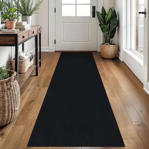 Miniatura 63 de EARTHALL Alfombra pequeña de 2 x 3 pies, lavable para entrada, antideslizante, trenzada, alfombra para puerta interior y exterior, alfombra tejida